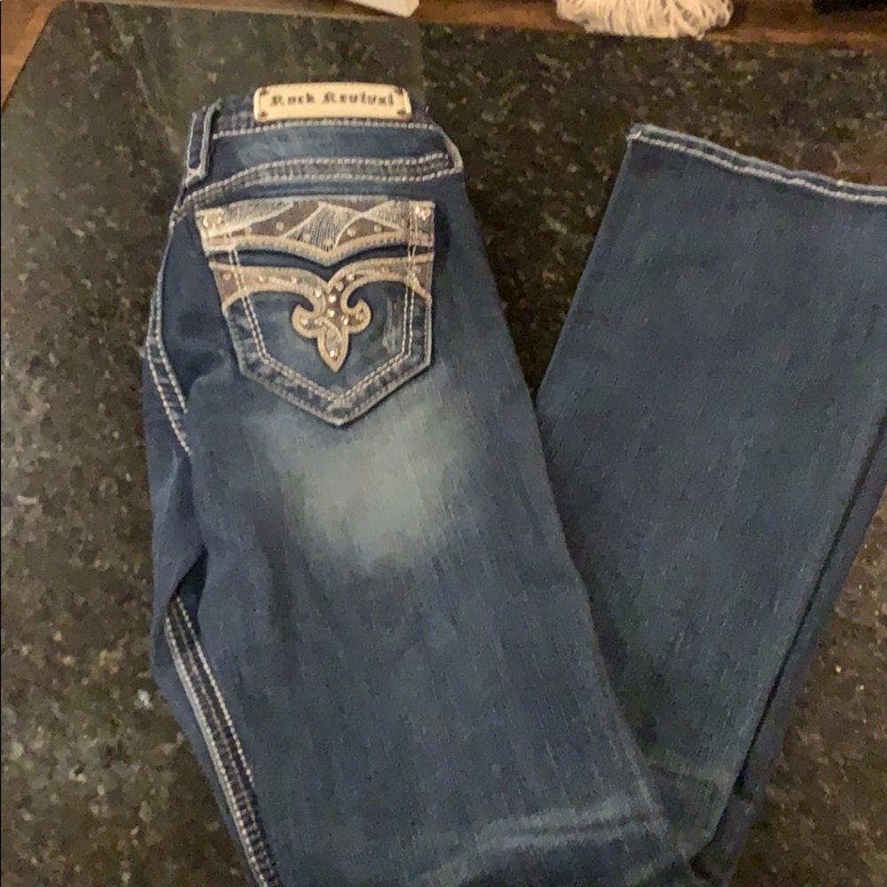 Rock revival jeans